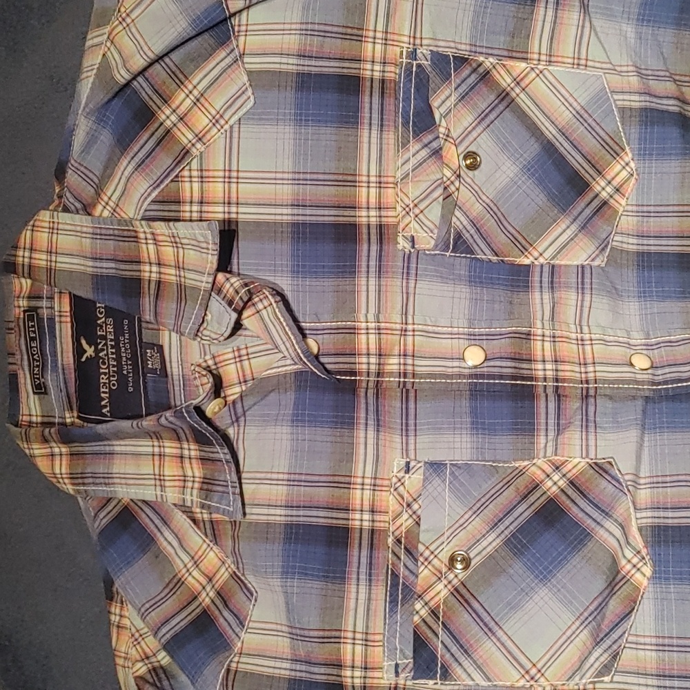 American Eagle Outfitters Plaid Shirt - Picture 2 of 5